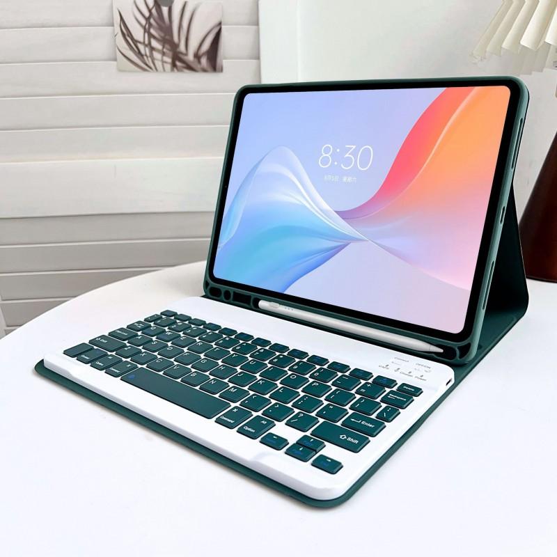 IPad 11 / Air Pro Bluetooth Keyboard Case PU Leather Shockproof Cover With Stand