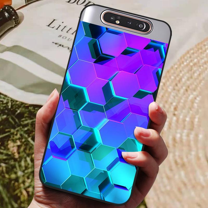 Чехол для Samsung A80 Силиконовая задняя крышка Чехол для телефона Для Samsung Galaxy A80 Чехлы для Galaxy A 80 A805F A805 Мягкий бампер Funda
