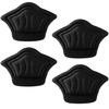 WOMLEX 2-Pair Heel Cushion Pads for Preventing Heels from Rubbing, Adjusting Size, and Preventing Slip-Ons. Ideal for Sneakers. Unisex. 8 Pads (10mm T