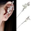 Elegant Studs Earrings Ear Studs Star and Moon Piercing Ear Jewelry Alloy Texture Suitable for Fashion Women Girls