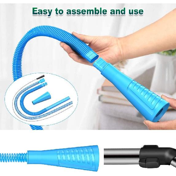 Sealegend 2 шт. Набор для чистки вентиляционного отверстия сушилки Насадка-пылесос для ворса сушилки, Инструменты для удаления ворса для чистки вентиляционного отверстия сушилки 2 шланга для ремонта дома