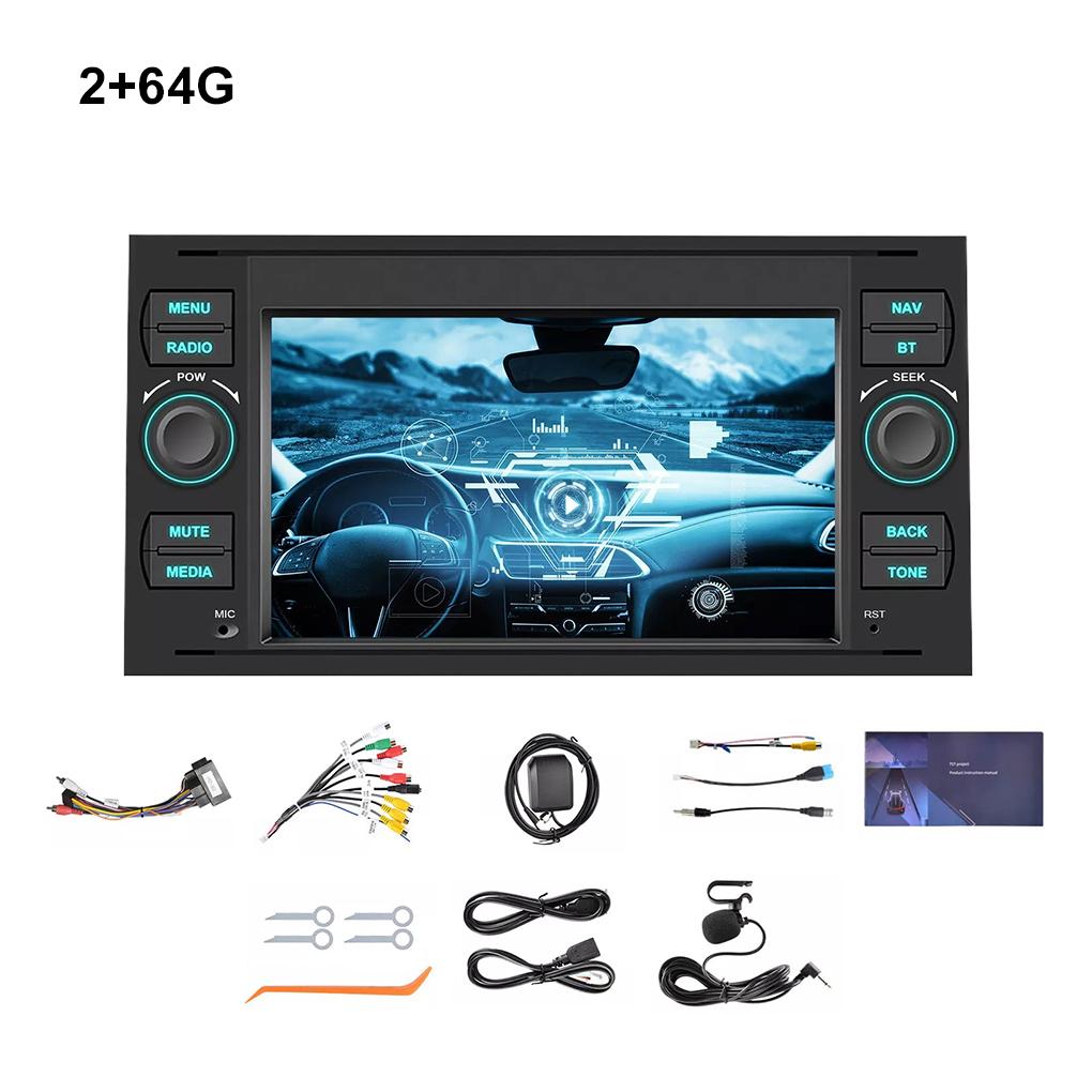 Bluetooth Android Car Stereo с навигацией и системой Wi-Fi Car Radio Car Stereo с Bluetooth