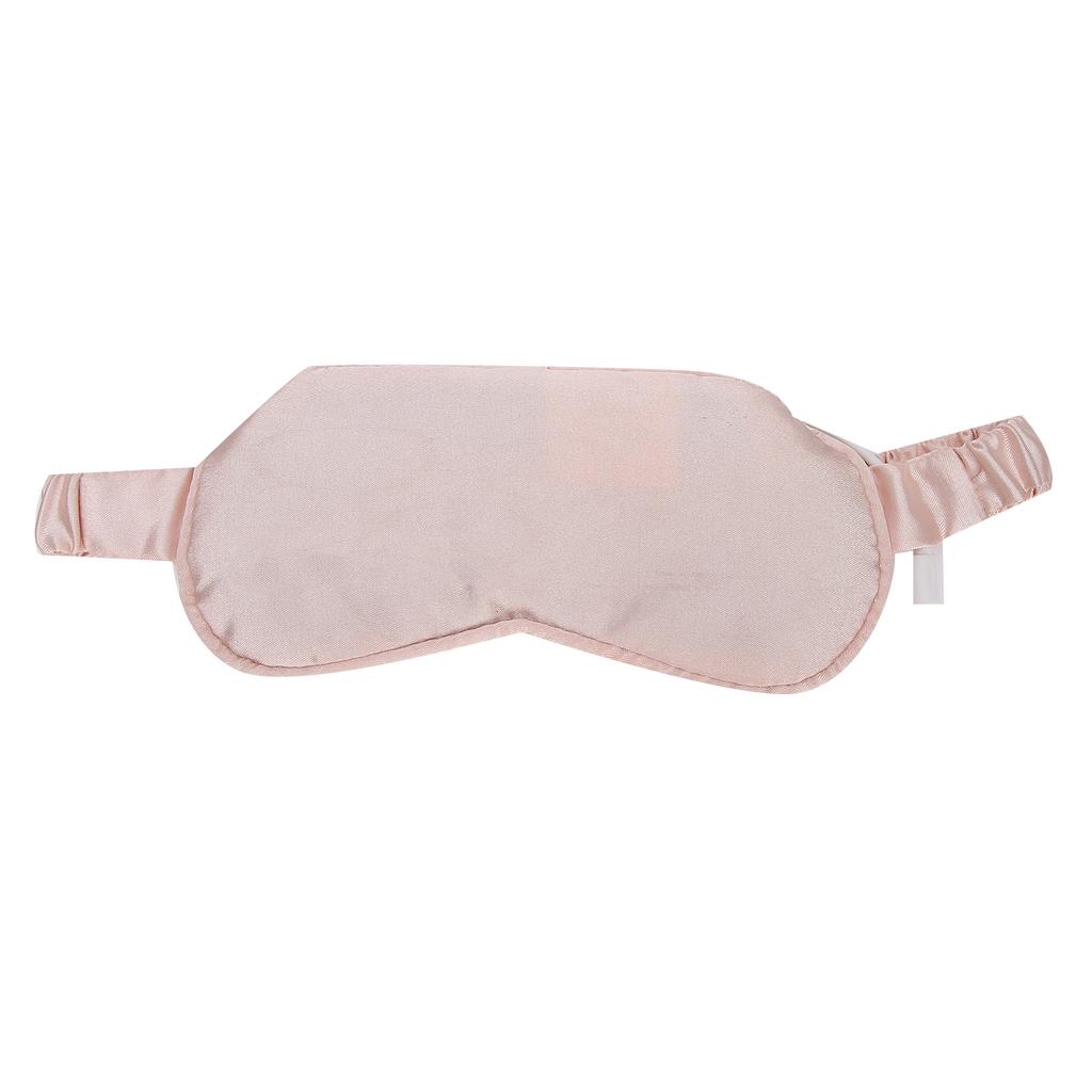 Heating Blindfold Fatigue Relief Hot Compress Therapy Dark Circle Removal Eye Patch (Pink)