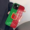 Чехол для телефона с флагом Марокко для iPhone 17 Pro Max 15 Pro 16 14 Plus 12 13 Mini 11 Pro Ударопрочная стеклянная крышка