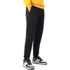 Li Ning Badminton Series Simple Sports Comfortable Breathable Casual Pants Men Bottoms Black AKLTD53-1