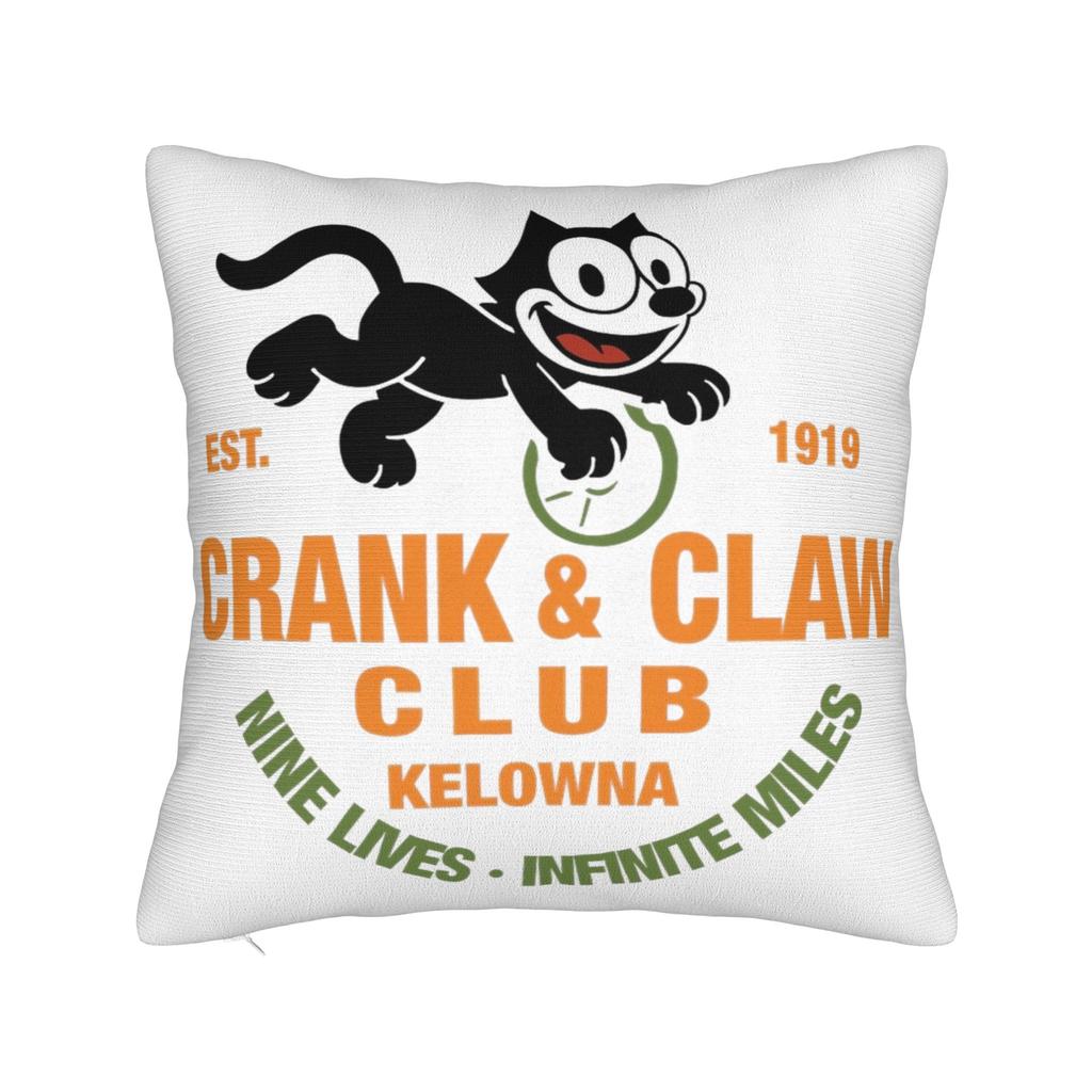 Felix The Cat Laughing Pillowcases Merchandise Soft Cushion Cover Decoration Pillow Case Cover Home Multi Size
