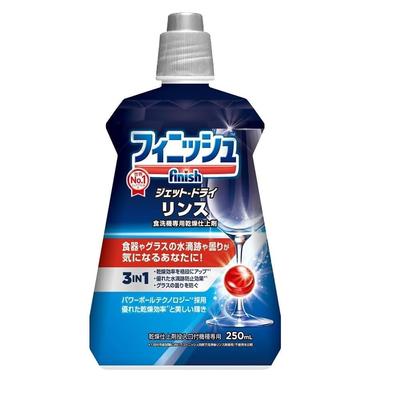 Finish Finish Rinse Dry Finish Средство для финишной обработки для посудомоечной машины 250 мл x4 шт. [Набор продуктов]