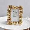 New European Golden Ginkgo Leaf 6 Inch Creative Knot Wedding Picture Photo Frame Decorative Ornaments