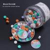 200pcs Colored Wax Seal Beads for DIY Projects in Large Bottle - Ideal for Journals & Wedding Invitations