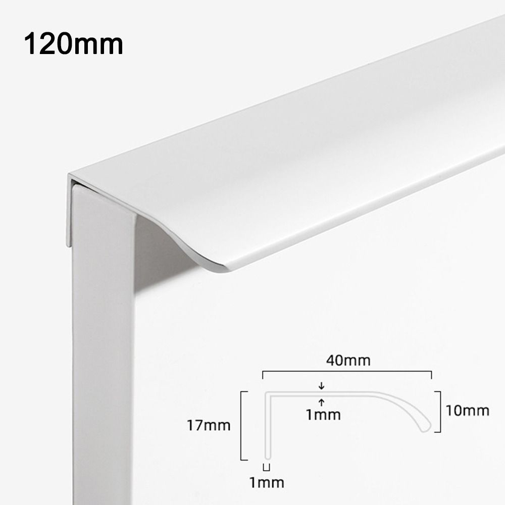 Кухонная кромка, ручка-пуля для пальцев, скрытые ручки для шкафов, аксессуары, скрытые ручки-рейлинги