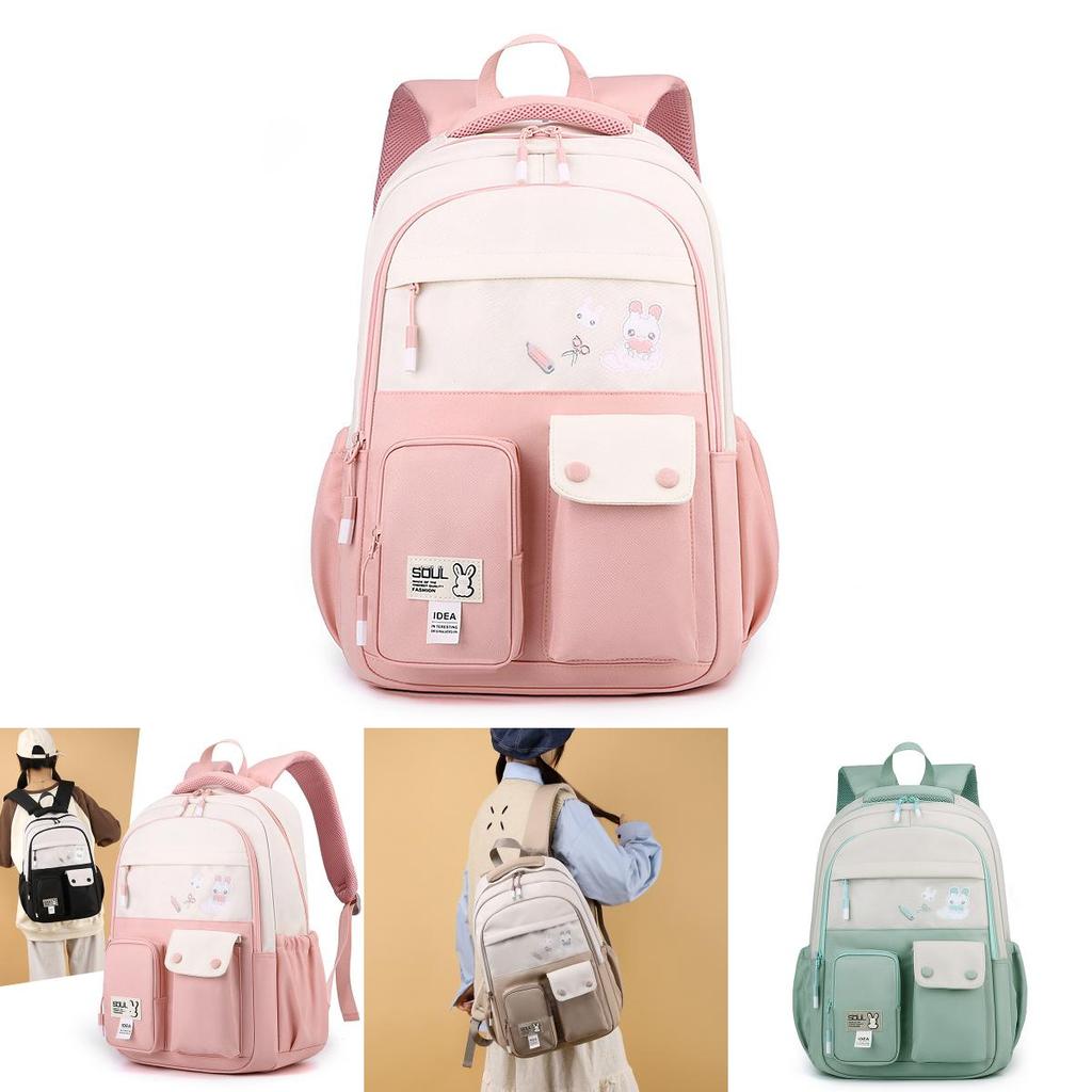 New Arrival Primary School Student Backpack Grade 3-6 Spine Protection Large Capacity Fashion Student Bag