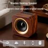 Портативная деревянная Bluetooth-колонка - Беспроводной аудиосабвуфер для дома, улицы, телефона и компьютера