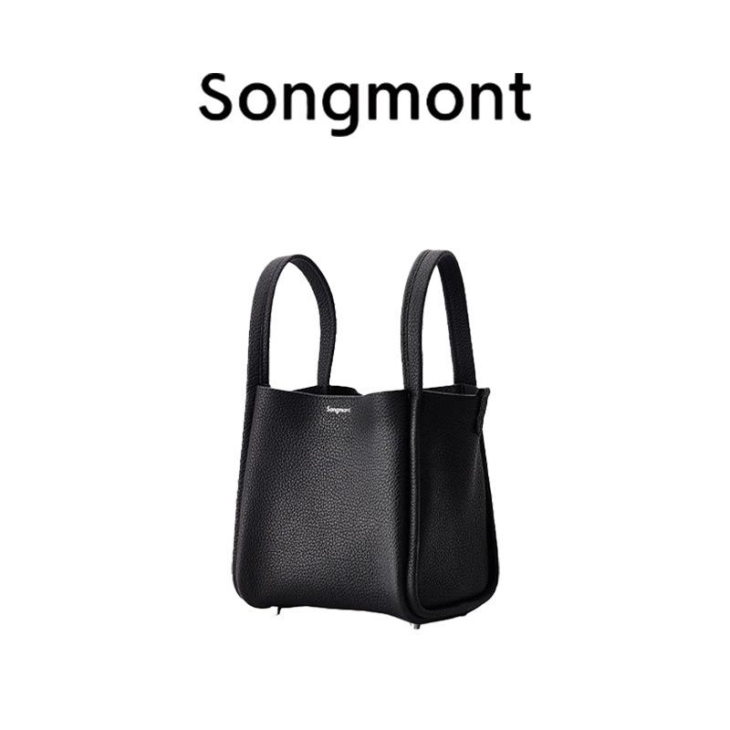 Сумка-ведро Songmont Mountain Pine Medium Cowhide Commuter Bucket Bag – вместительная, портативная и стильная