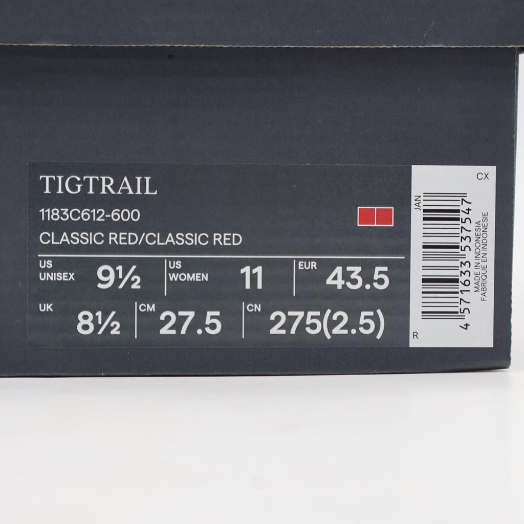 1183C612-600 Onitsuka Tiger Tigtrail Классический Красный Классический Красный (Мужской)