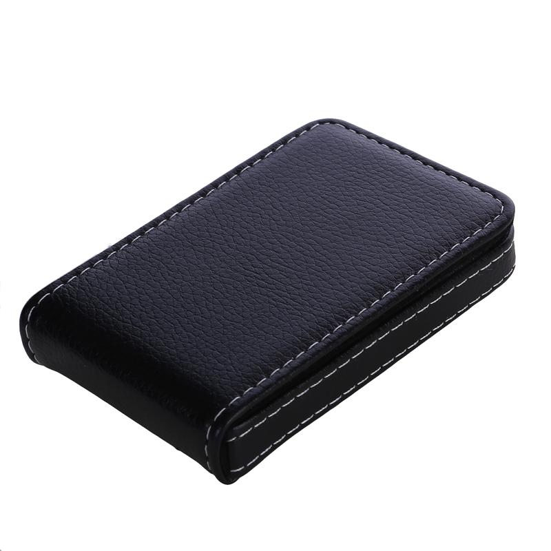 Держатель для визитных карточек, мужские держатели для карточек, магнитная присоска для карт, мини-кошелек, мужской держатель для кредитных карт