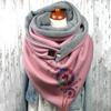 1 шт., женский шарф с принтом, модный женский многоцелевой платок в стиле ретро, ​​шарф