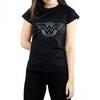 Womens/Ladies Shield Cotton T-Shirt