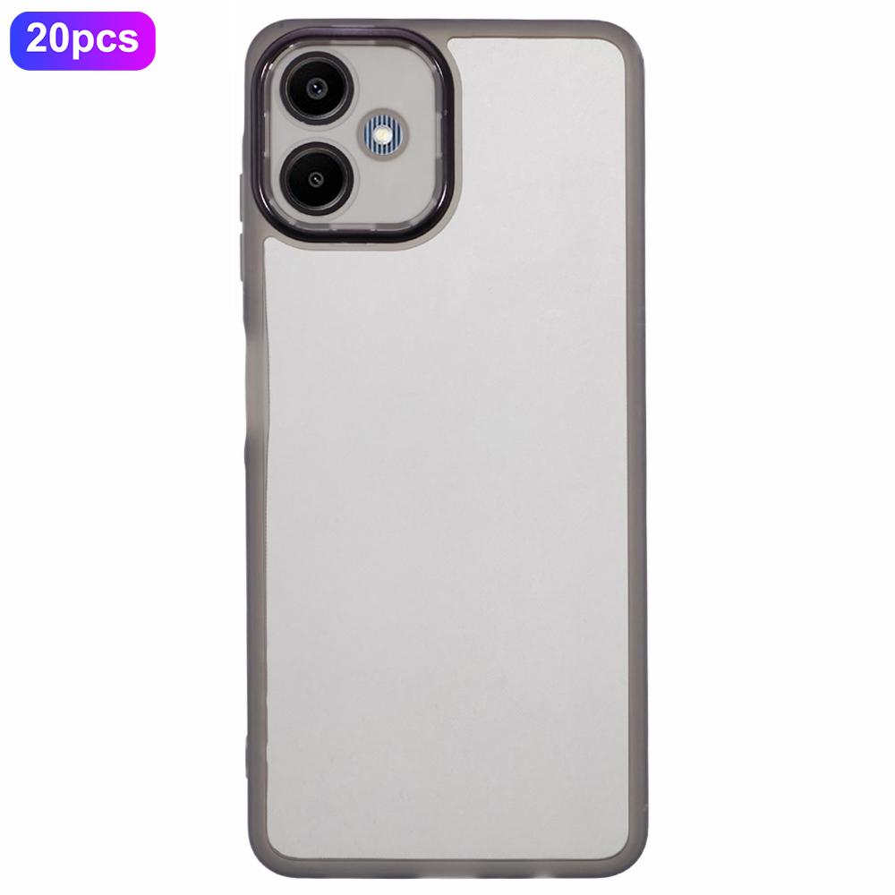 Bulk Purchasing 20Pcs For Samsung Galaxy A06 4G Case Electroplated Camera Frame TPU Phone Cover Precise Cutouts