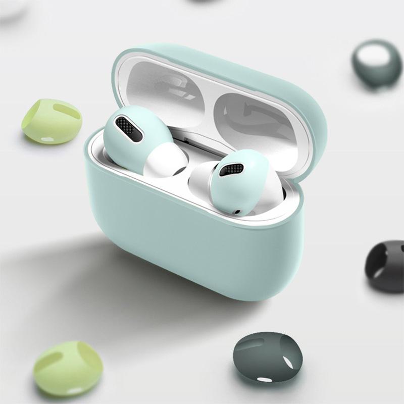1 пара силиконовых амбушюров для Airpods Pro 1/2, чехол, беспроводные наушники, защитные амбушюры, чехлы для Airpods Pro 1/2, амбушюры, вкладыши для ушей