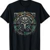 Cyber Grunge Mechanical Vault Cyberpunk Skull Music Graphic T-Shirt