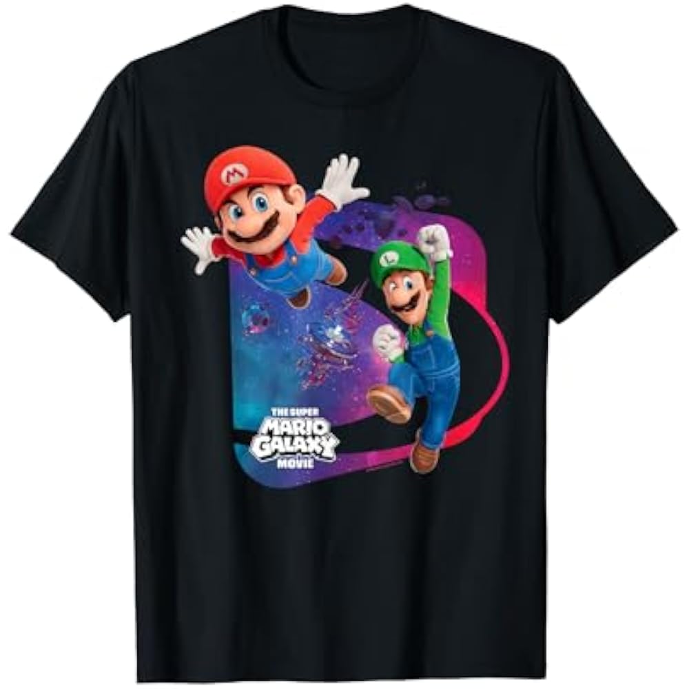Футболка Super Mario Galaxy Movie: Приключение Марио и Луиджи