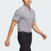 Adidas Ultimate365 Stripe Polo Shirt Comfortable Striped Short Sleeve Men Tops White Dark-Gray JN9079