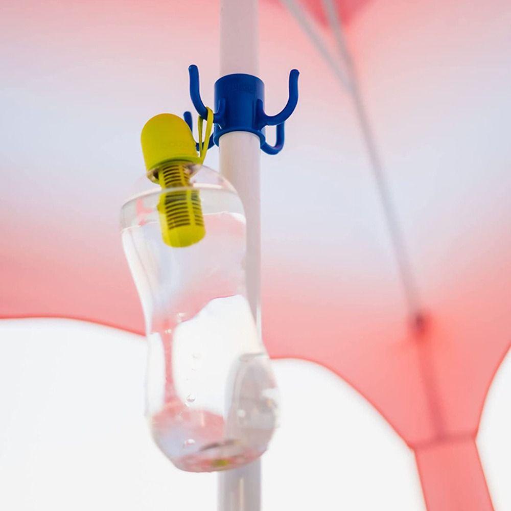 Portable Outdoor Beach Umbrella Hooks Hanger Versatile Space-saving Four-corner Hook Useful Wear-resistant Umbrella Accessories