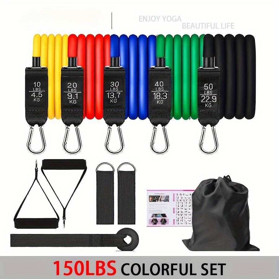 Резиновая лента для фитнеса, эластичная лента для йоги, обновленный набор тренировочных планок, тренировочные упражнения для пилатеса, оборудование для фитнеса, тянущая веревка