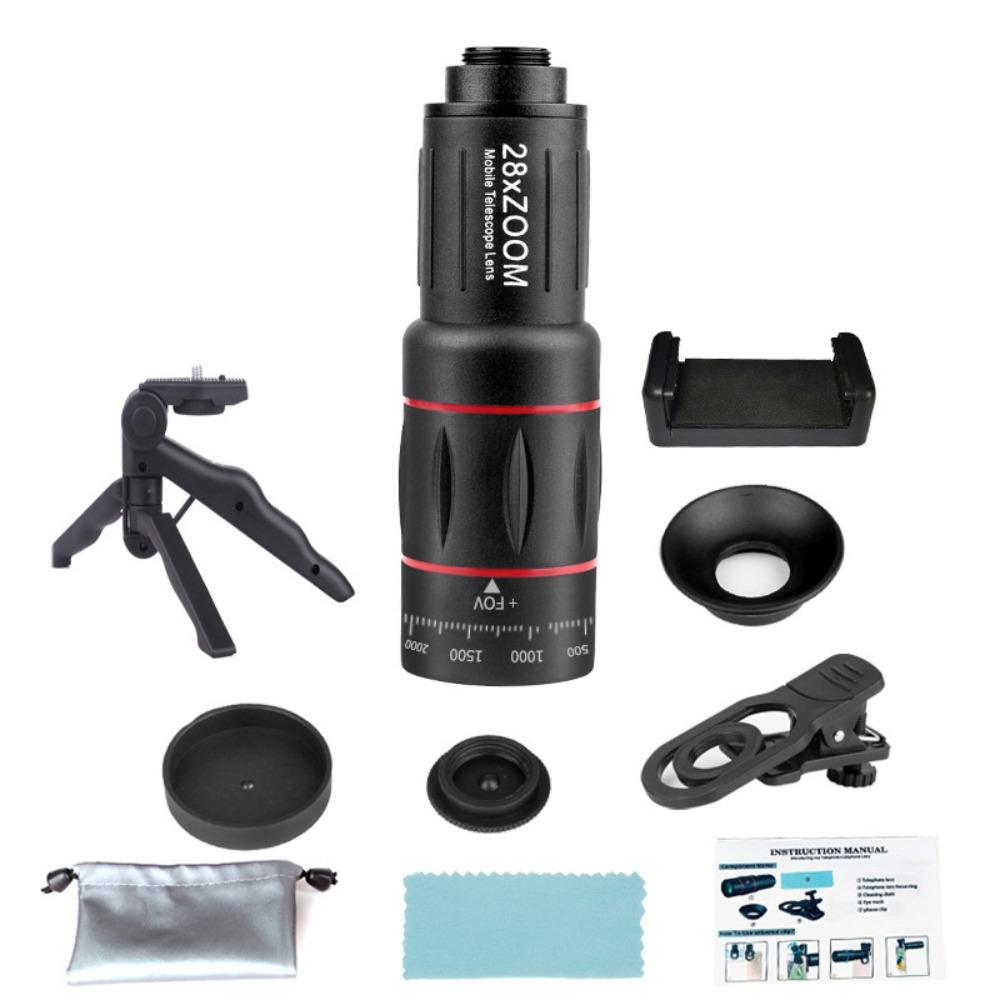 Телеобъектив HD Оптический Объектив для Мобильного Телефона Монокуляр Объективы для Мобильного Телефона Смартфоны