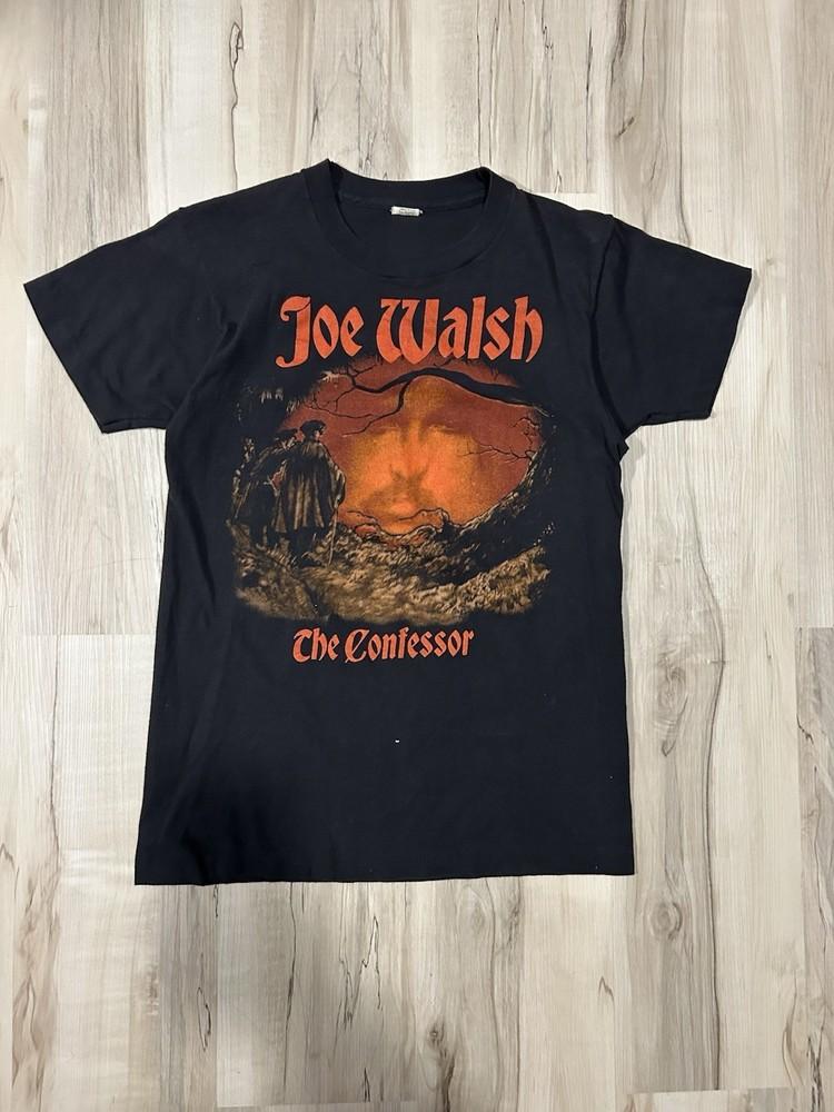 Винтажная футболка Joe Walsh The Confessor Унисекс Концертная S - 5XL SG457 Унисекс Футболка