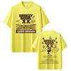 Rapper Chris Brown Breezy Bowl XX 2025 Tour Tshirt Unisex Women Casual Cotton Vintage T Shirts Summer Hip Hop Oversized Tshirts