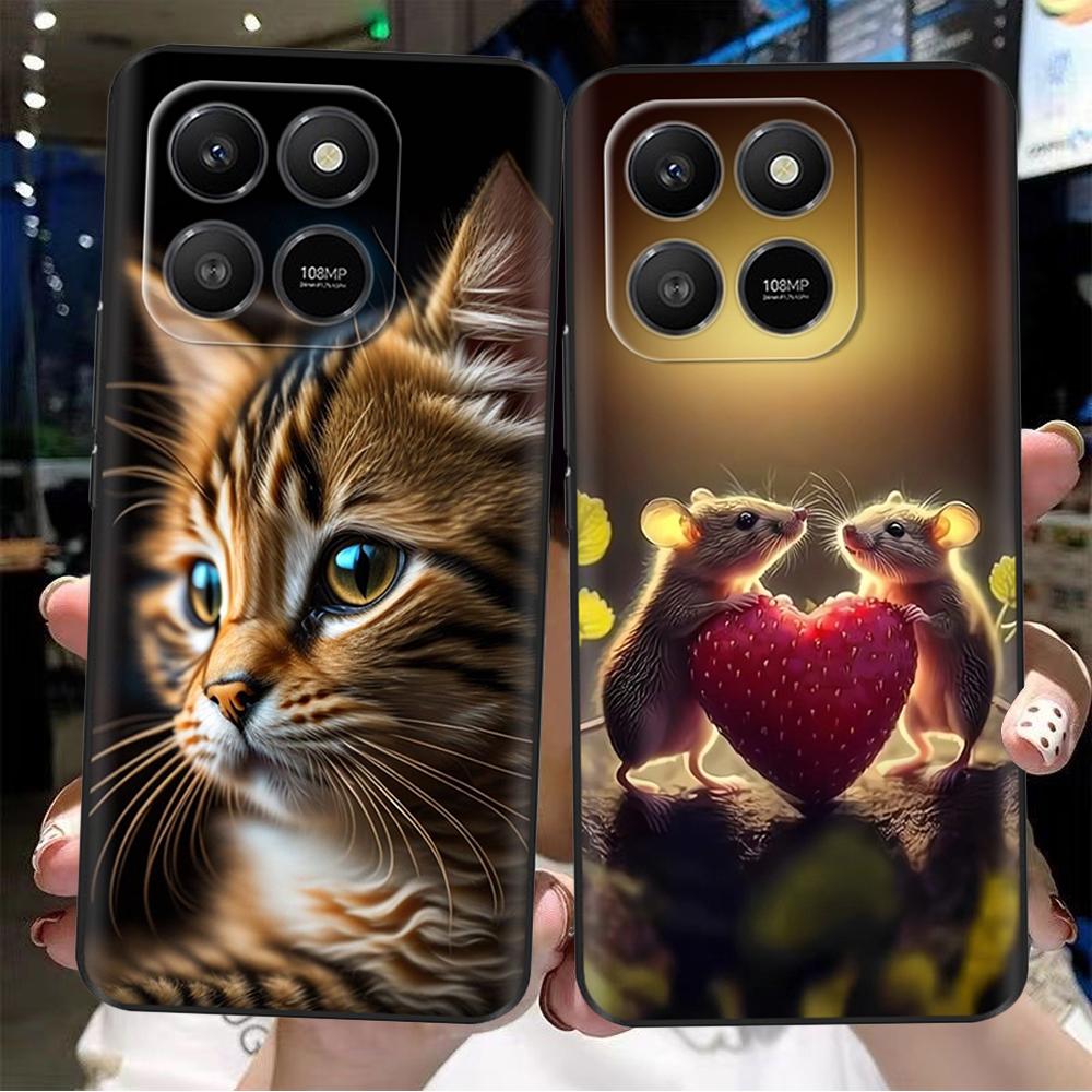 Для Honor 400 Умный Милый Модный Мультяшный Чехол Мягкий ТПУ Чехол для Телефона Для Honor 400 Smart X7D 4G 5G Задняя Крышка Ударопрочный Корпус