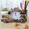 Antique Train Alarm Clock, Fashionable Home Alarm Clock, Creative Seat Clock