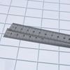 Precision Metric Imperial Drawing Metal Stainless Steel Straight Ruler Metric/Inch Double Sided