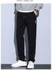 Gedijie Men's Light Business Slim Fit Elastic Straight Tube Casual Bathroom Pants