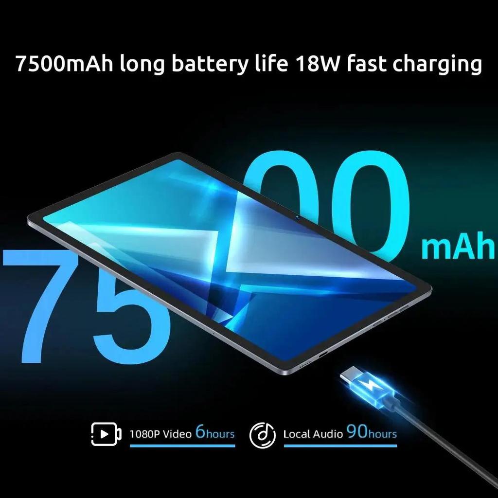 BMAX MaxPad I11 Plus 16 ГБ(8 ГБ ОЗУ + расширение 8 ГБ) 256 ГБ ПЗУ, 10,4-дюймовый восьмиядерный процессор T606, Android 13, двойной Wi-Fi, 4G Lte, SIM-карта для планшета