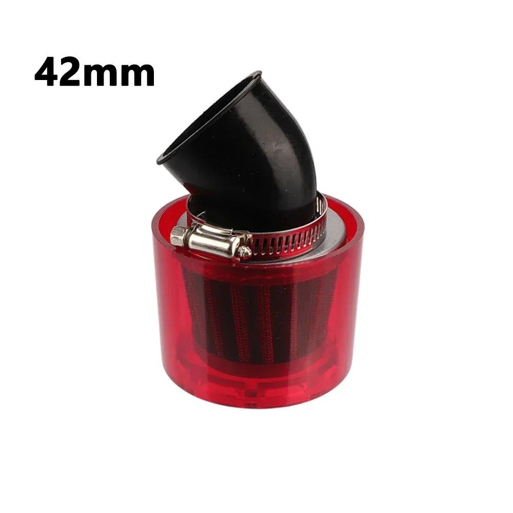 Motorcycle 28/32/35/38/42/48mm Bend WaterProof Air Filt Motorcycle Air Filter Cleaner For 50cc-250cc ATV Pit Dirt Bike Air Filters 7