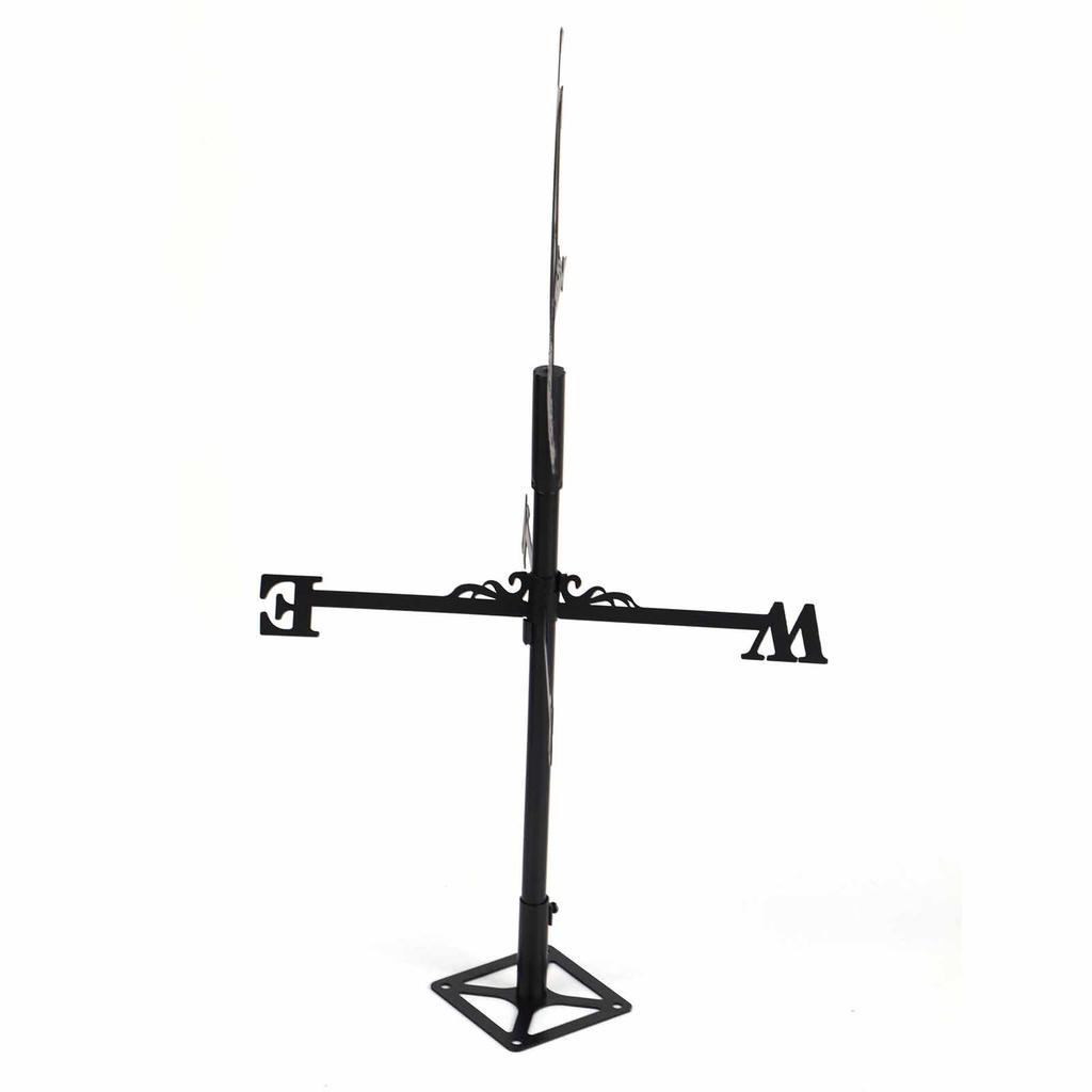 Stainless Steel Weather Vane Retro Farm Scene Garden Stake Weathervane Professional Measuring Tools