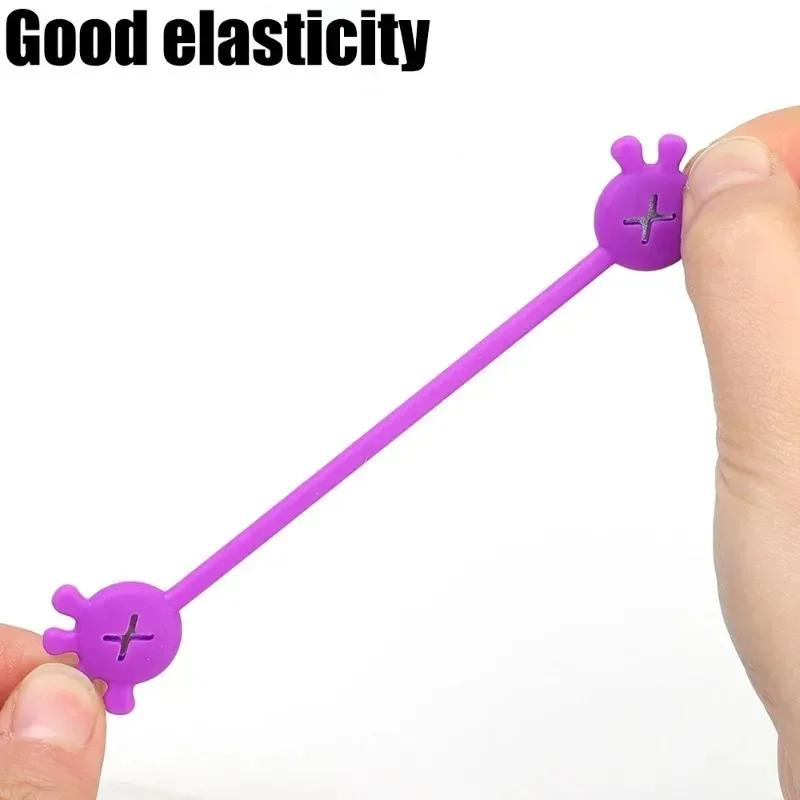 Силиконовые магнитные кабельные стяжки, держатели для телефонных шнуров, многоразовые магнитные кабельные органайзеры для наушников, USB-зарядное устройство, управление проводами