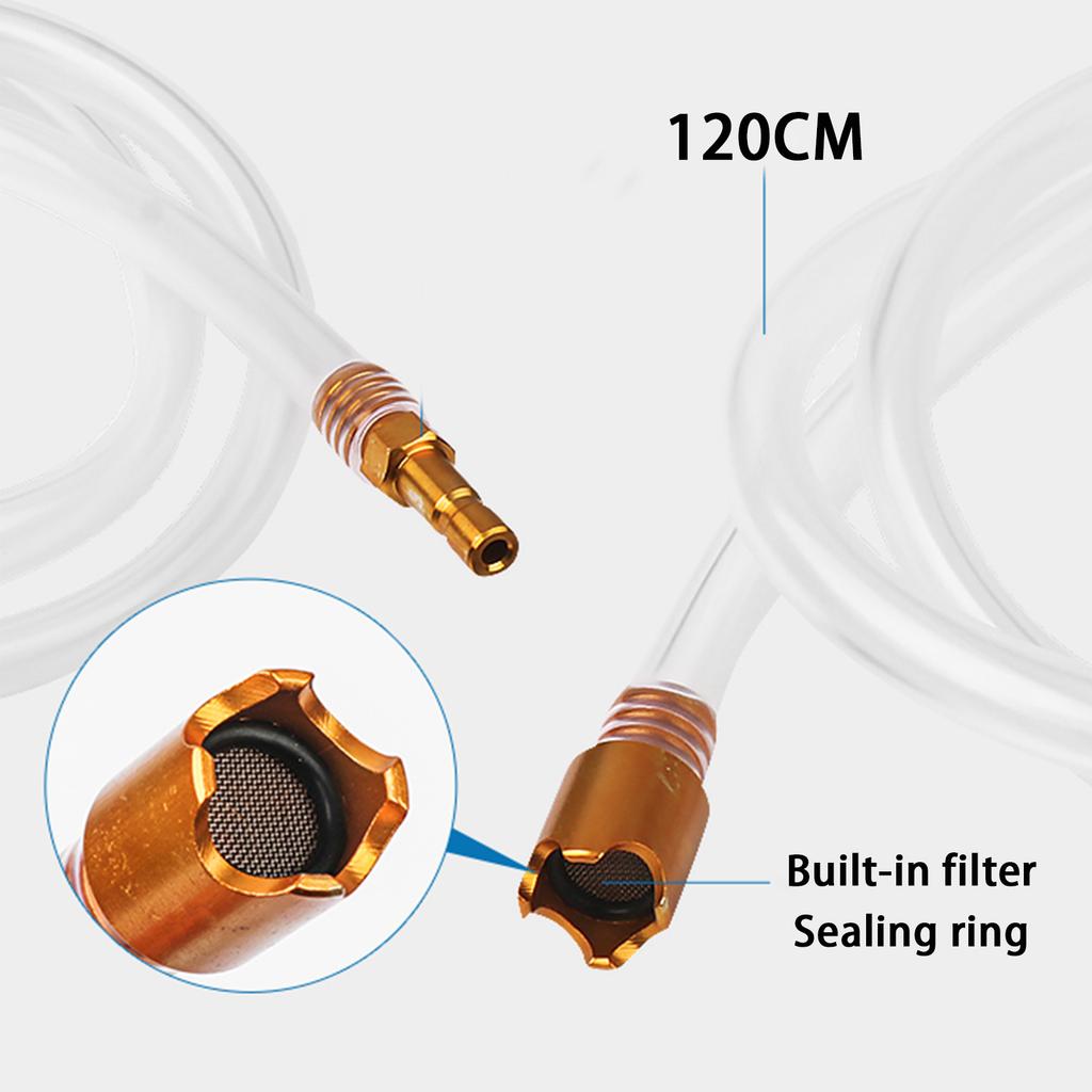 Automotive Radiator Antifreeze Replacement Tool, Universal Vacuum Coolant System Filler Pressure Gauge Leak Detector