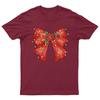 Christmas Bow Festive Holiday TShirt Unisex Gift Retro Seasonal Funny Xmas