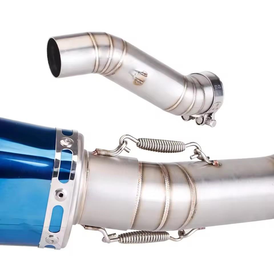 For Honda CBR500R CBR400R CB500F 2016-2023 CBR500 CBR400 R Escape Motorcycle Exhaust System Mid Link Pipe 51MM Muffler Slip-On
