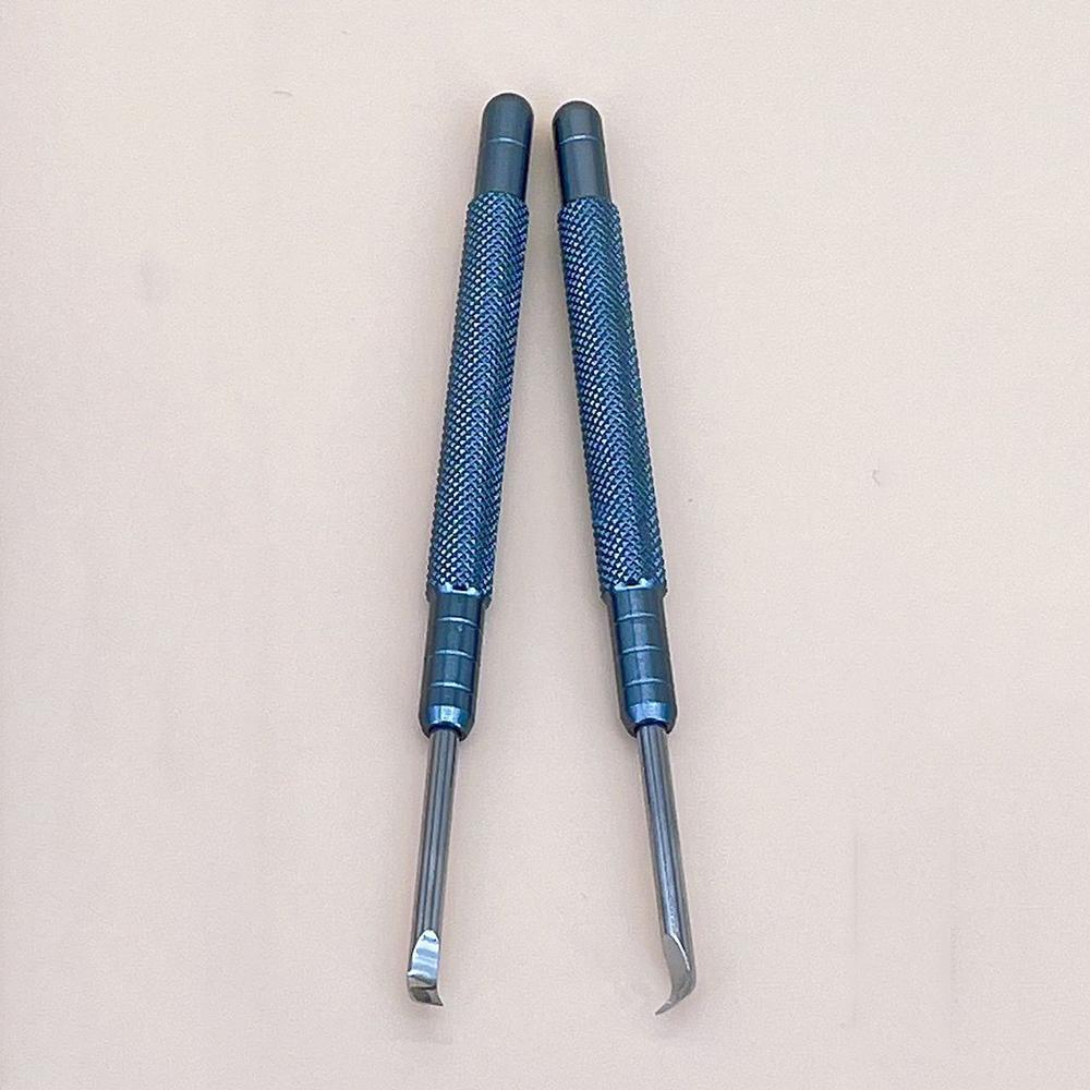 2 шт. Инструмент для ремонта часовщика Съемник стрелок часов Деликатные рычаги Плоское лезвие НОВЫЙ