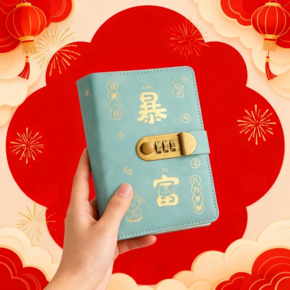 Книга для сбережений из искусственной кожи Водонепроницаемая сумка для хранения денег Главная книга Финансовый инструмент