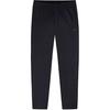 Running Series Casual Simple Solid Color Straight Leg Elastic Knitted Sports Pants Women Bottoms Black 162435501-1