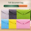 Felt A4 Handbag Business Document Clutch