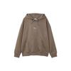 Fleece-Lined Logo Hoodie Men Tops Brown DH3088-040
