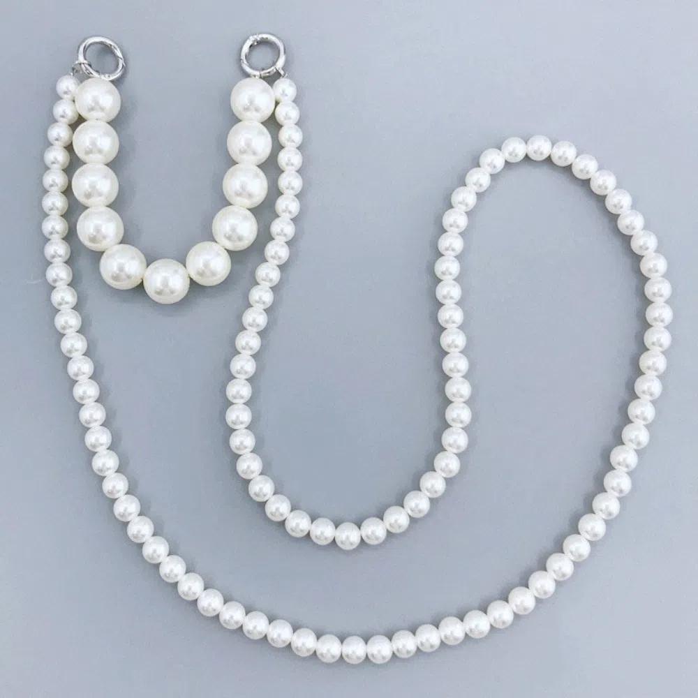 Beaded Pearl Strap Mobile Phone Lanyard Sling Bag Chain Fashion Crossbody Chain