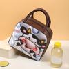 Сумка-бокс для обеда, кавайная портативная термосумка для еды, стильная, устойчивая к пятнам сумка-бокс для обеда, сумка-тоут для школьных путешествий