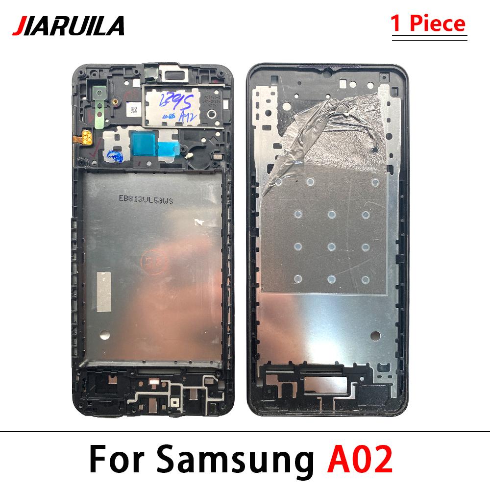 Housing Middle Frame LCD Bezel Plate Panel Chassis For Samsung A04s A14 A22 4G A03S A34 A54 A73 Front Frame Housing Bezel Repair